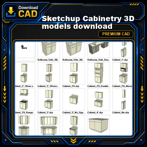 Sketchup Cabinetry 3D models download