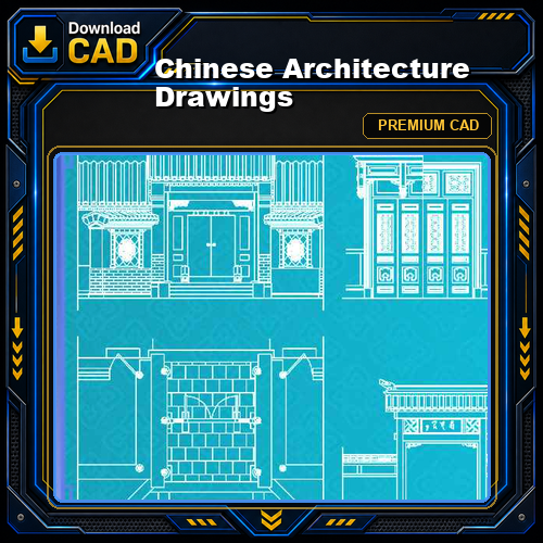 Chinese Architecture Drawings