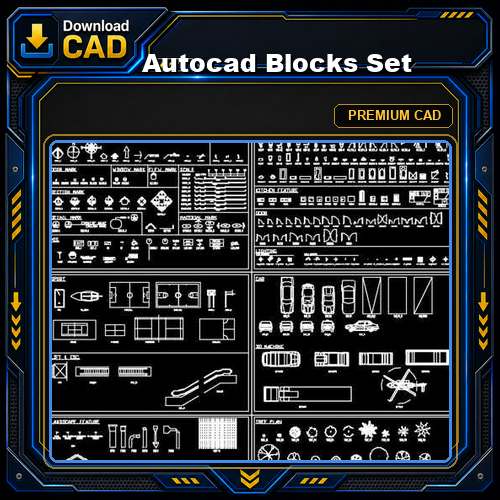 Autocad Blocks Set