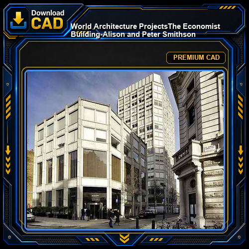 💎【World Architecture Projects】The Economist Building-Alison and Peter Smithson