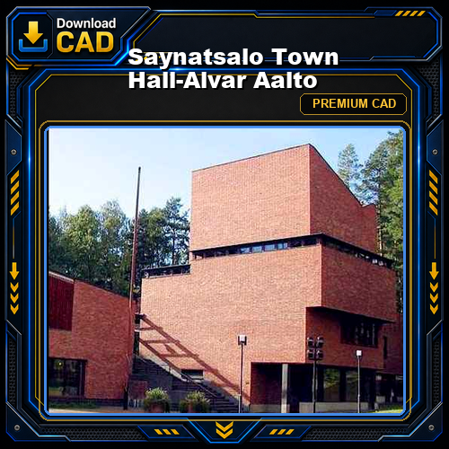Saynatsalo Town Hall-Alvar Aalto