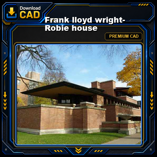 Frank lloyd wright- Robie house