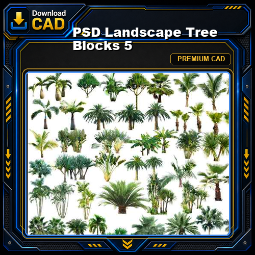 PSD Landscape Tree Blocks 5