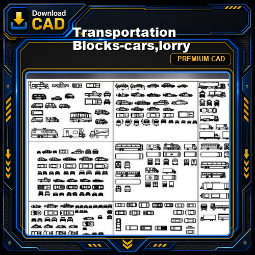 Transportation Blocks-cars,lorry