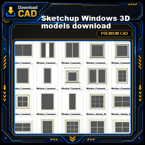 Sketchup Windows 3D models download