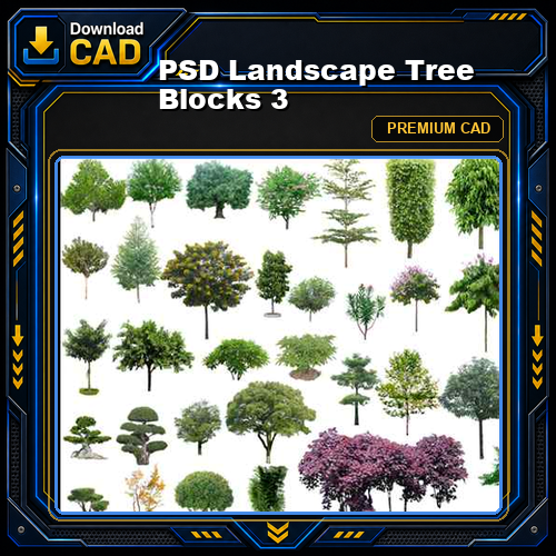 PSD Landscape Tree Blocks 3