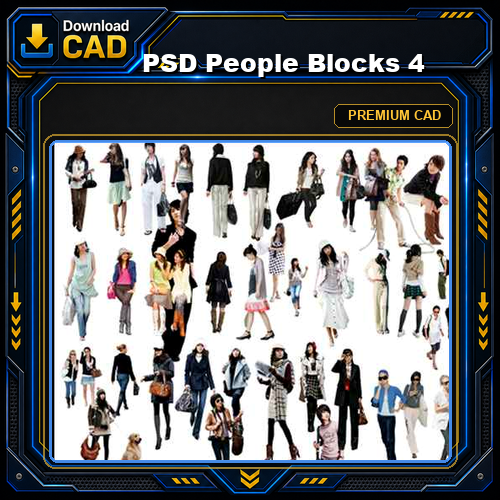 PSD People Blocks 4