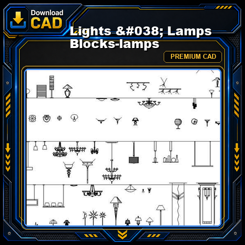 Lights & Lamps Blocks-lamps