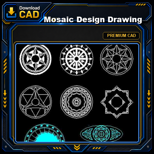 ★【Mosaic Design Drawing】★