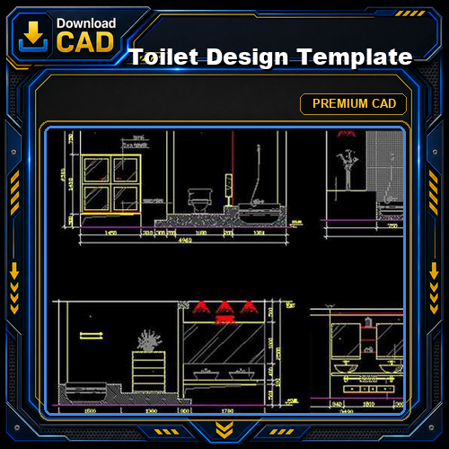 ★【Toilet Design Template】★