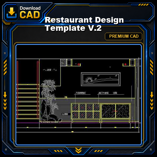 ★【Restaurant Design Template V.2】★