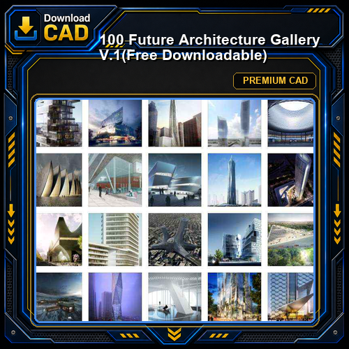 100 Future Architecture Gallery V.1(Free Downloadable)