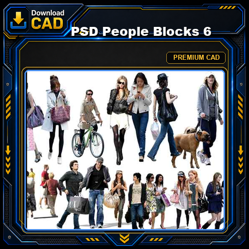 PSD People Blocks 6