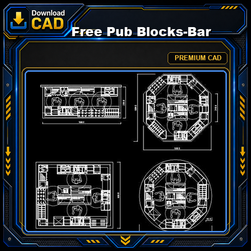 Free Pub Blocks-Bar