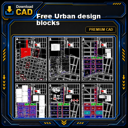 Free Urban design blocks