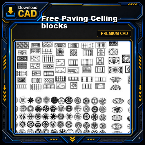 Free Paving Celling blocks
