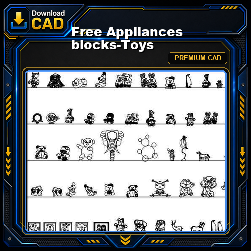 Free Appliances blocks-Toys