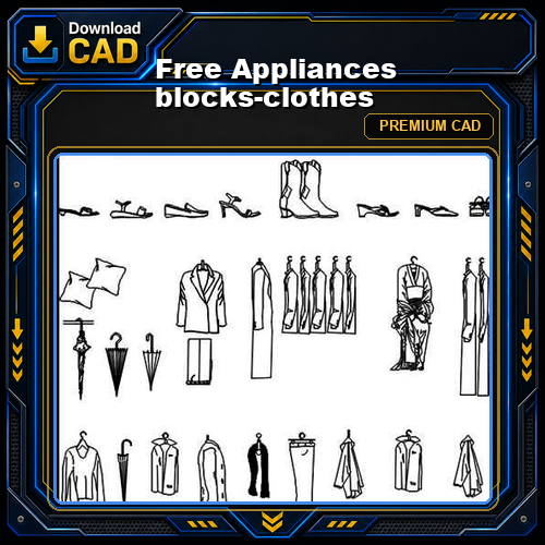 Free Appliances blocks-clothes