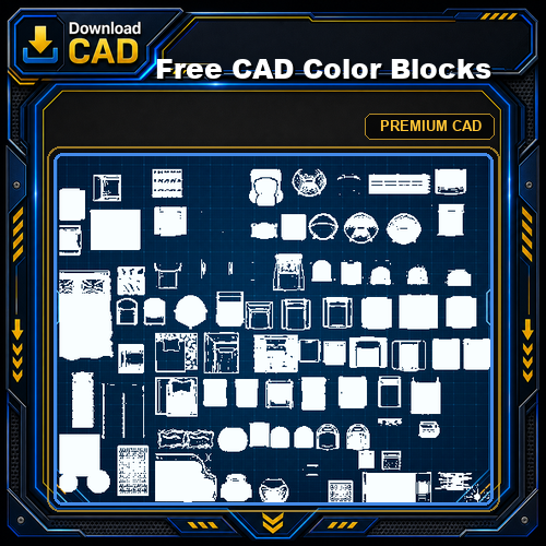 Free CAD Color Blocks